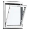 Velux Verrière d'angle à souflet VFE Tout confort bois UK35 2057 95 x h.134 cm- Velux Et Fenêtre De Toit