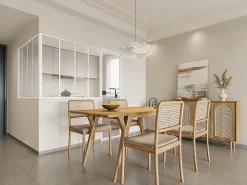 Vente-unique Verrière<Verrière d'angle d'atelier en aluminium thermolaqué - L120 x L120 x H105 - Blanc - BAYVIEW