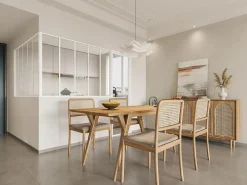 Vente-unique Verrière d'angle d'atelier en aluminium thermolaqué - L180 x L150 x H105 - Blanc - BAYVIEW- Verrière