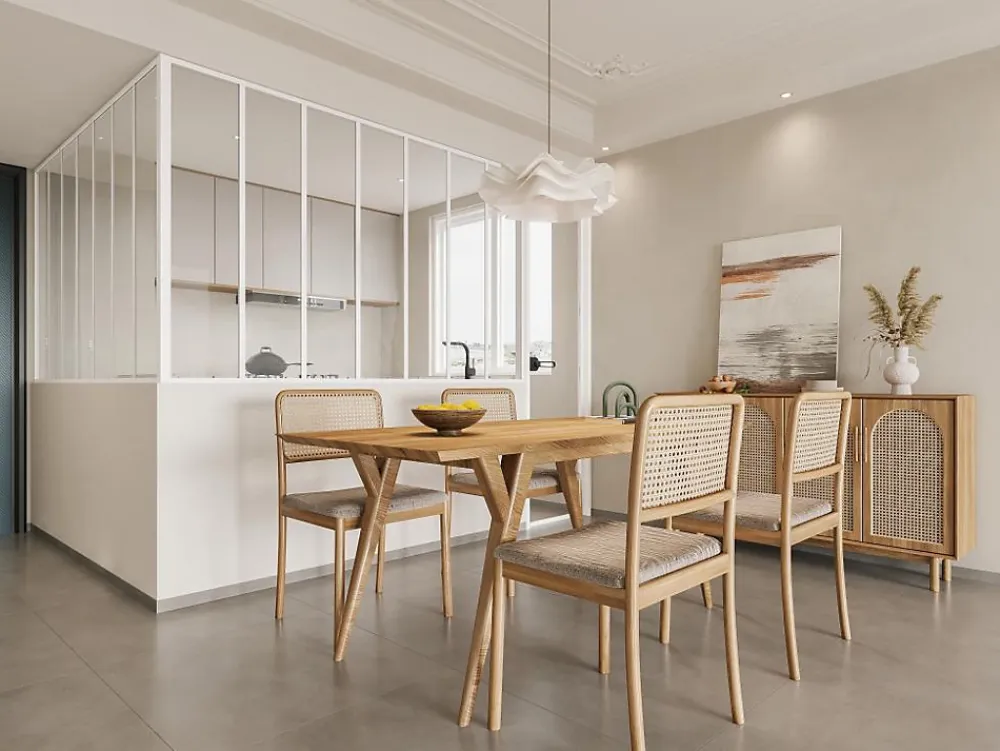 Vente-unique Verrière<Verrière d'angle d'atelier en aluminium thermolaqué - L210 x L210 x H130 - Blanc - BAYVIEW