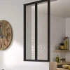 Optimum Verrière<Verrière en aluminium noir 2 carreaux H.110 x 63,2 cm