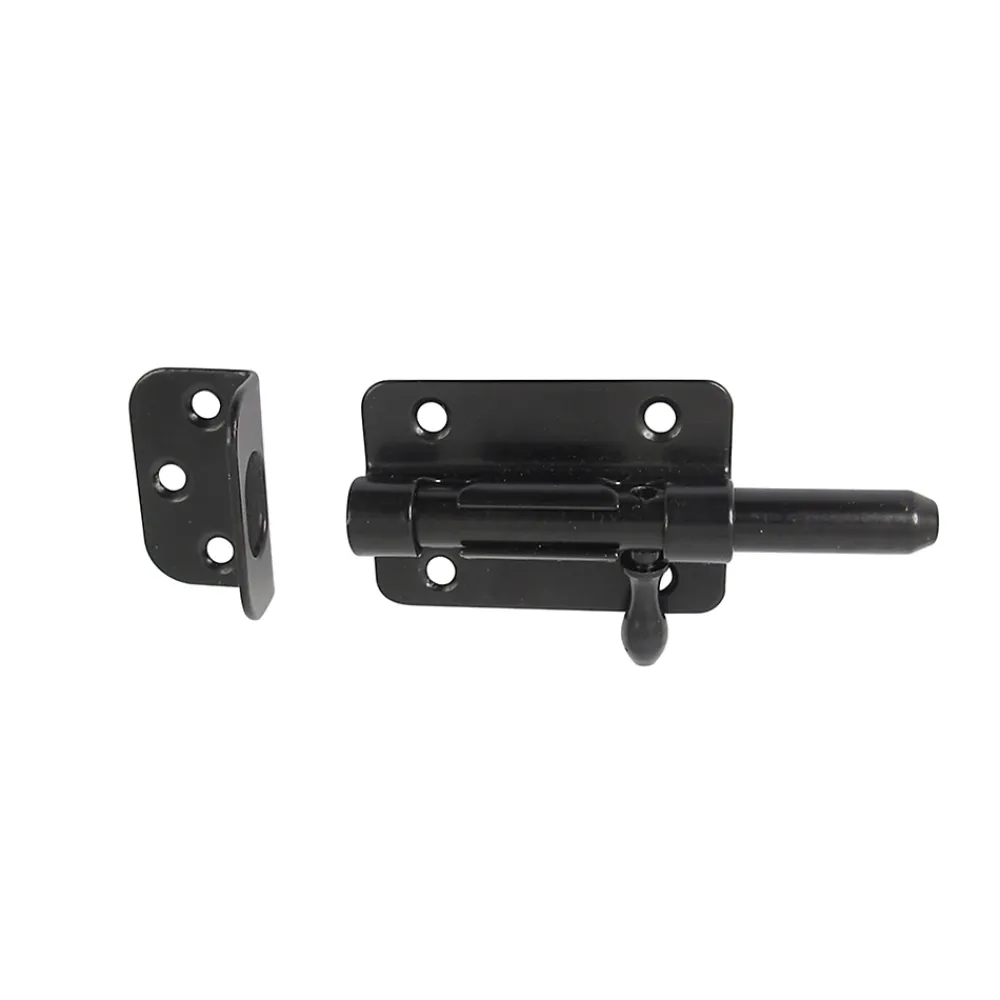 Afbat - Tb Industrie Sas Verrou de box Afbat porte de cadenas noir ø10 mm- Accesoire Pour Volet