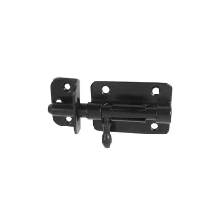 Afbat - Tb Industrie Sas Verrou de box Afbat porte de cadenas noir ø14 mm- Accesoire Pour Volet