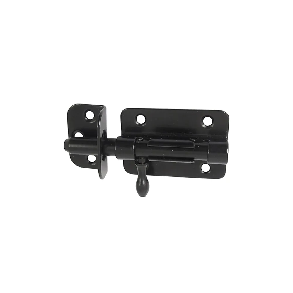 Afbat - Tb Industrie Sas Verrou de box Afbat porte de cadenas noir ø14 mm- Accesoire Pour Volet