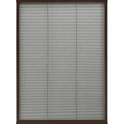 Vidaxl Moustiquaire Plissée pour Fenêtre Moustiquaire contre Insectes Volants Anti-moustique Maison Intérieur Aluminium 148655- Moustiquaire Pour Fenêtre