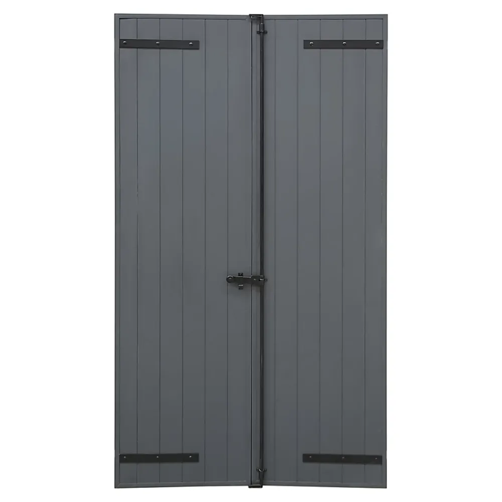 Fortia Volet Battant<Volet battant aluminium anthracite - l.120 x H.135 cm - 2 vantaux