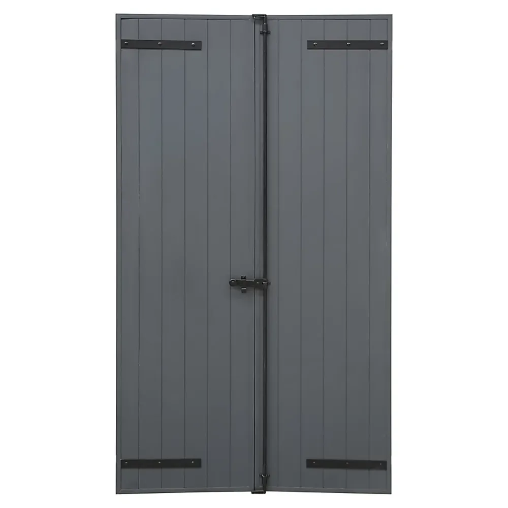Fortia Volet Battant<Volet battant aluminium anthracite - l.120 x H.215 cm - 2 vantaux