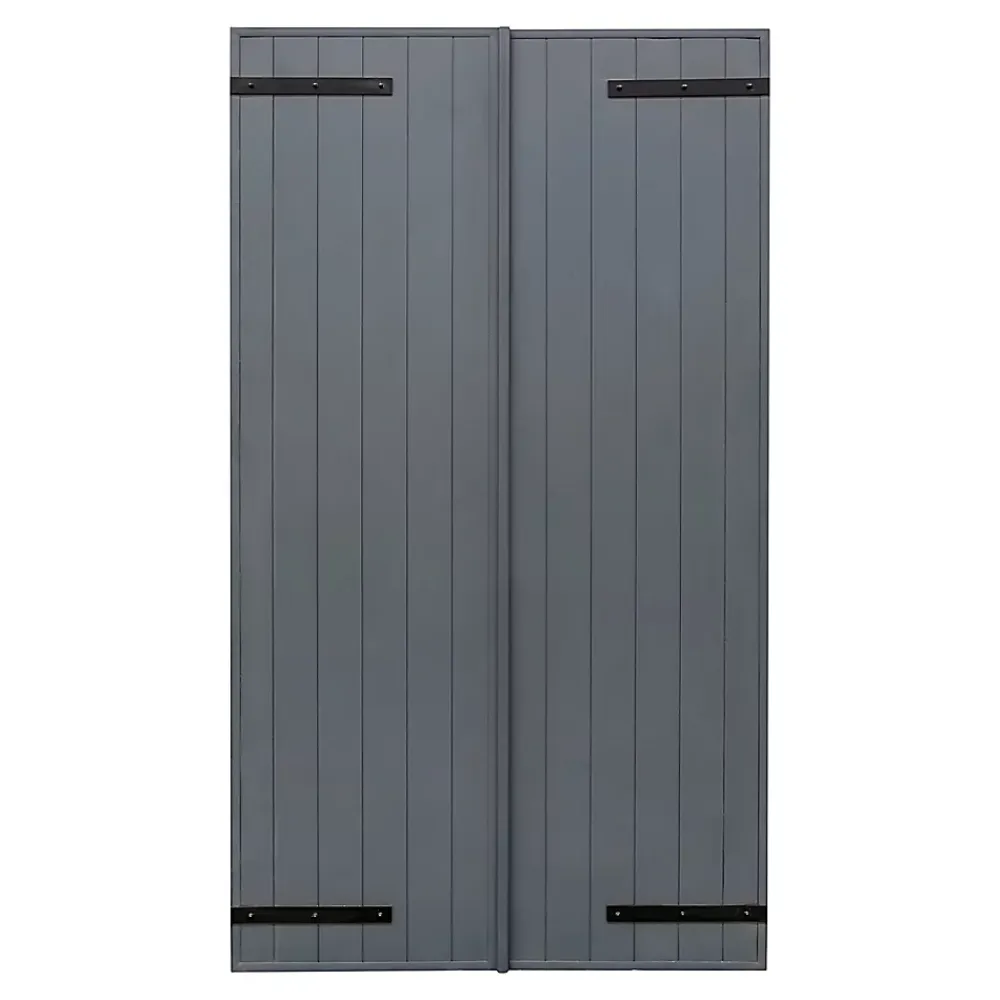 Fortia Volet Battant<Volet battant aluminium anthracite - l.120 x H.225 cm - 2 vantaux