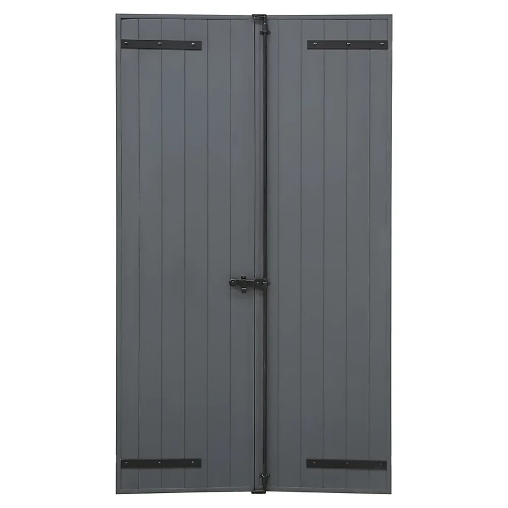 Fortia Volet Battant<Volet battant aluminium anthracite - l.120 x H.225 cm - 2 vantaux
