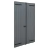 Fortia Volet Battant<Volet battant aluminium anthracite - l.100 x H.175 cm - 2 vantaux