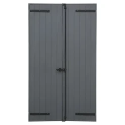 Fortia Volet Battant<Volet battant aluminium anthracite - l.120 x H.145 cm - 2 vantaux