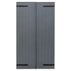 Fortia Volet Battant<Volet battant aluminium anthracite - l.120 x H.145 cm - 2 vantaux