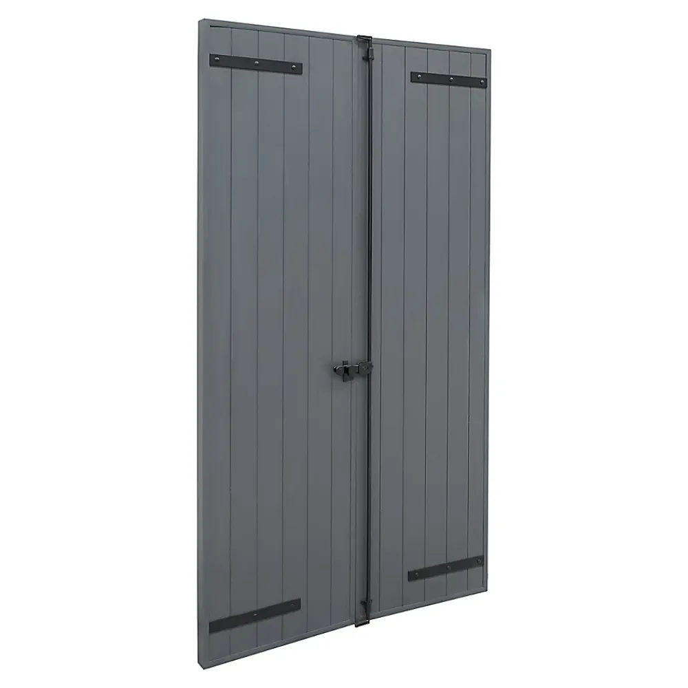 Fortia Volet Battant<Volet battant aluminium anthracite - l.140 x H.215 cm - 2 vantaux