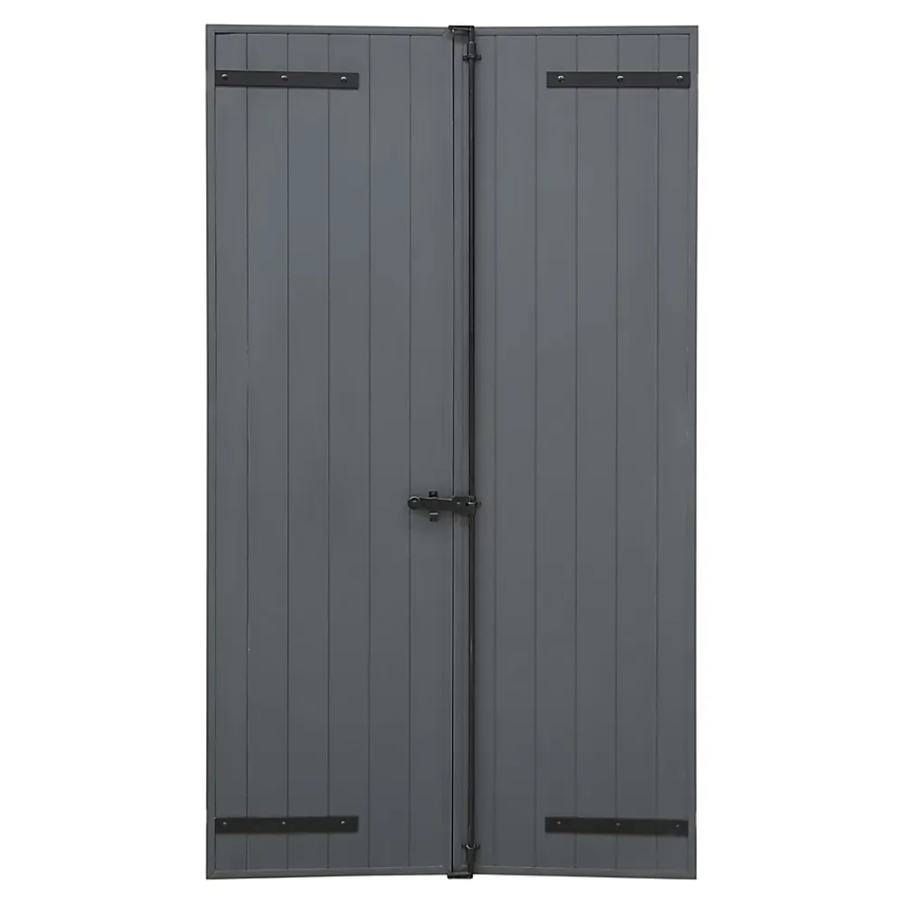 Fortia Volet Battant<Volet battant aluminium anthracite - l.140 x H.215 cm - 2 vantaux