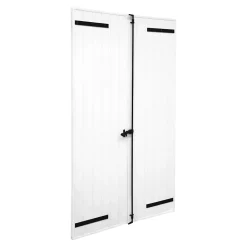 Fortia Volet Battant<Volet battant aluminium blanc - l.120 x H.175 cm - 2 vantaux