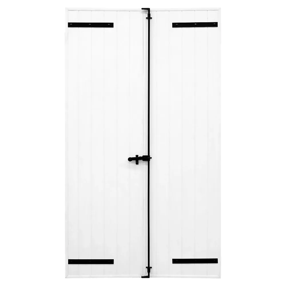 Fortia Volet Battant<Volet battant aluminium blanc - l.120 x H.175 cm - 2 vantaux