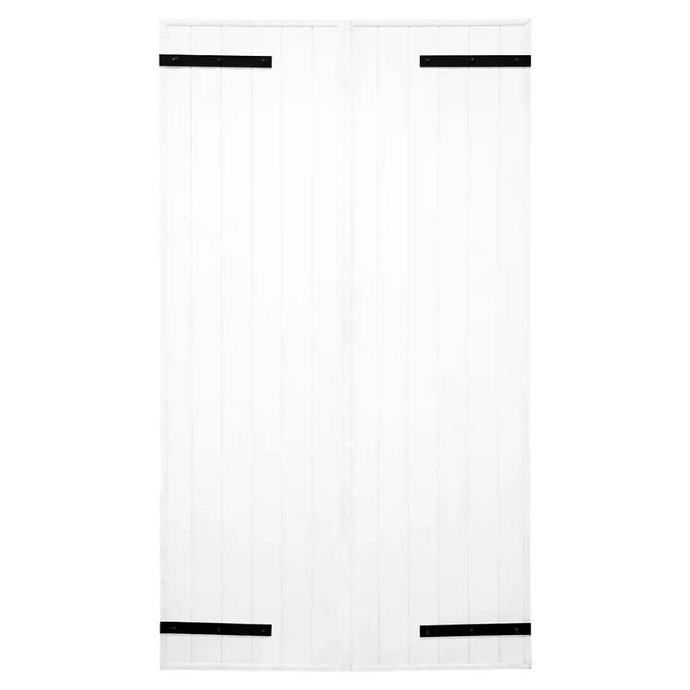 Fortia Volet Battant<Volet battant aluminium blanc - l.120 x H.145 cm - 2 vantaux