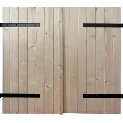 Fortia Volet Battant<Volet battant bois naturel - l.100 x H.95 cm - 2 vantaux