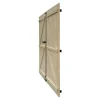 Fortia Volet Battant<Volet battant bois naturel - l.120 x H.215 cm - 2 vantaux
