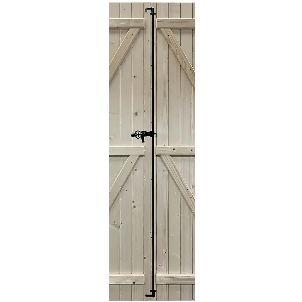 Fortia Volet Battant<Volet battant bois naturel - l.120 x H.215 cm - 2 vantaux