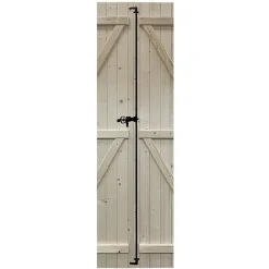 Fortia Volet Battant<Volet battant bois naturel - l.80 x H.215 cm - 1 vantail
