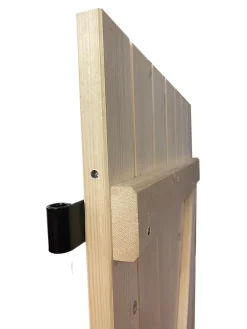 Fortia Volet battant bois naturel - l.100 x H.125 cm - 2 vantaux- Volet Battant