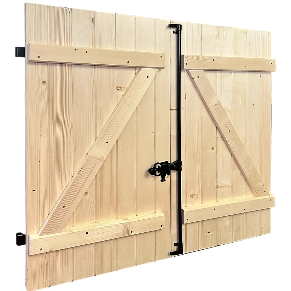 Fortia Volet Battant<Volet battant bois naturel - l.100 x H.75 cm - 2 vantaux