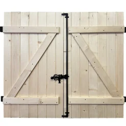 Fortia Volet Battant<Volet battant bois naturel - l.120 x H.115 cm - 2 vantaux