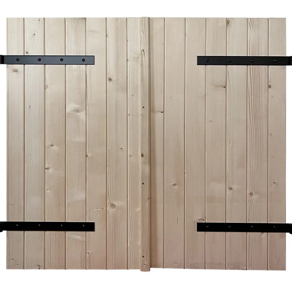 Fortia Volet Battant<Volet battant bois naturel - l.120 x H.135 cm - 2 vantaux