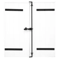 Fortia Volet Battant<Volet battant uPVC blanc - l.100 x H.115 cm - 2 vantaux