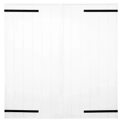 Fortia Volet Battant<Volet battant uPVC blanc - l.100 x H.115 cm - 2 vantaux