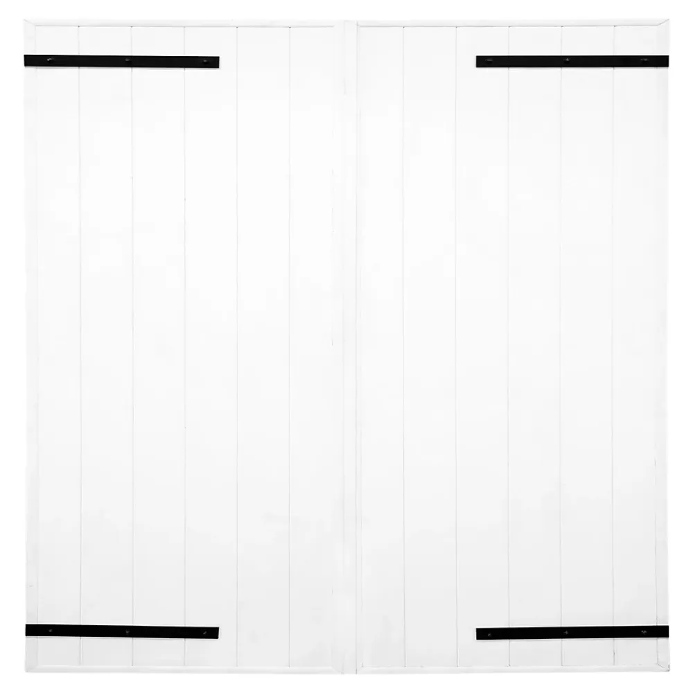 Fortia Volet Battant<Volet battant uPVC blanc - l.120 x H.135 cm - 2 vantaux