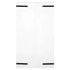 Fortia Volet battant uPVC blanc - l.100 x H.155 cm - 2 vantaux- Volet Battant