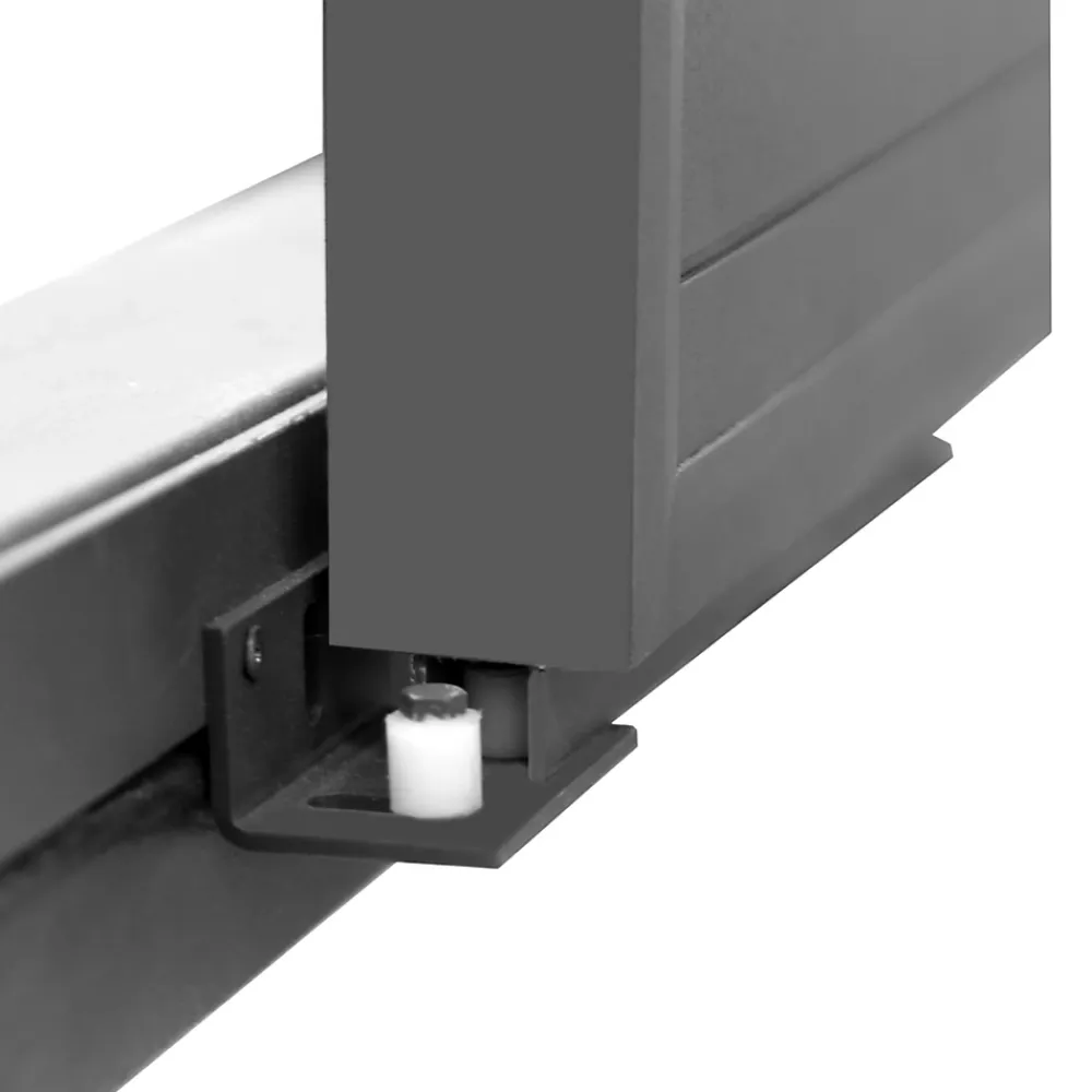 Fortia Volet Coulissant<Volet coulissant aluminium anthracite - l.90 x H.155 cm - 2 vantaux