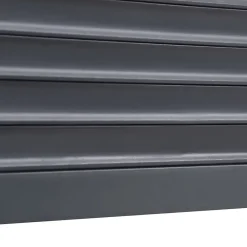 Fortia Volet roulant aluminium anthracite - ouverture motorisée - - l.120 x H.225 cm- Volet Roulant