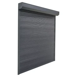 Fortia Volet Roulant<Volet roulant aluminium anthracite - ouverture motorisée - - l.100 x H.115 cm