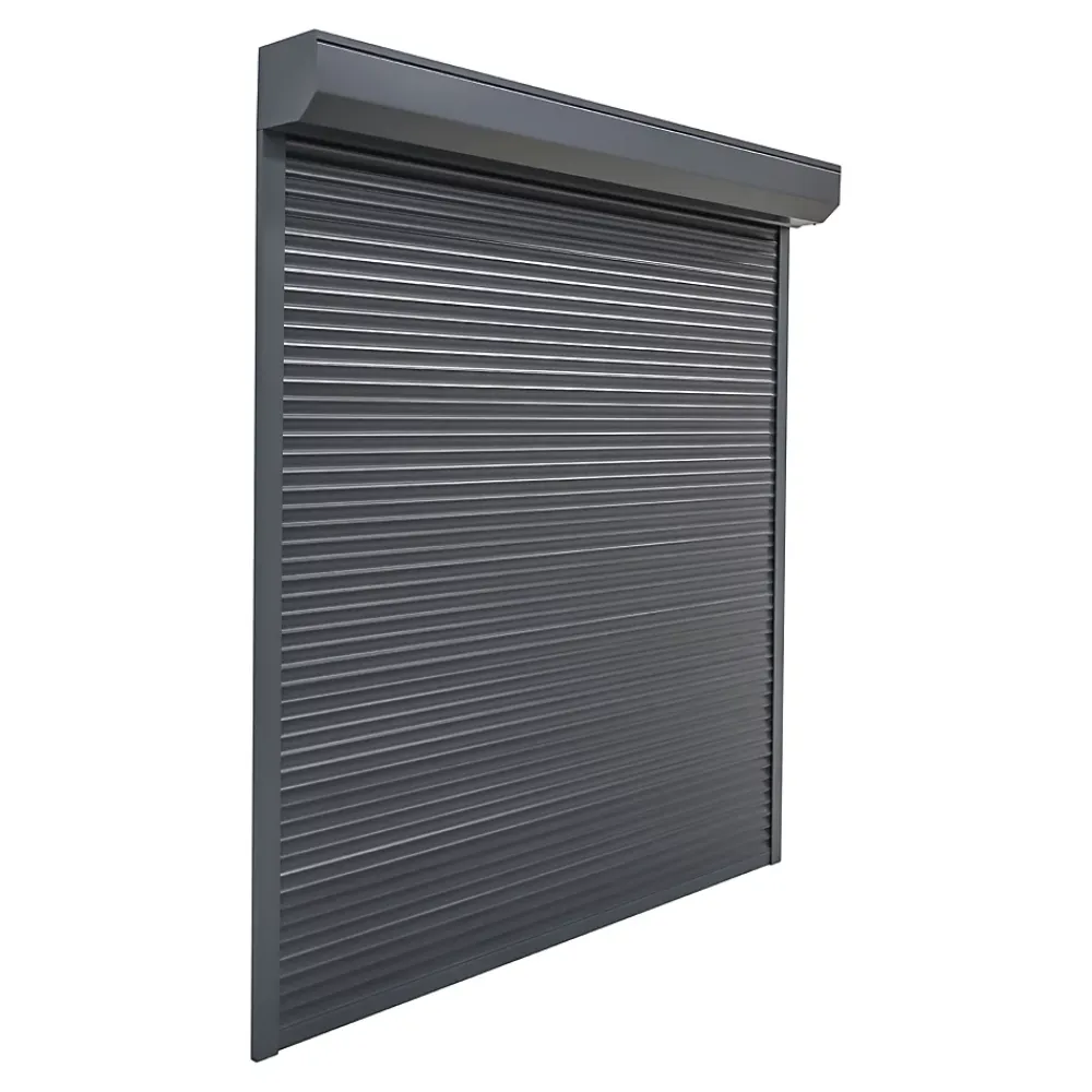 Fortia Volet Roulant<Volet roulant aluminium anthracite - ouverture motorisée - - l.100 x H.115 cm