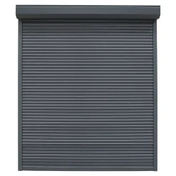 Fortia Volet roulant aluminium anthracite - ouverture motorisée - - l.100 x H.155 cm- Volet Roulant