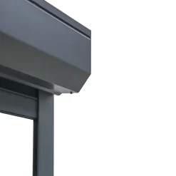Fortia Volet roulant aluminium anthracite - ouverture motorisée - - l.100 x H.155 cm- Volet Roulant