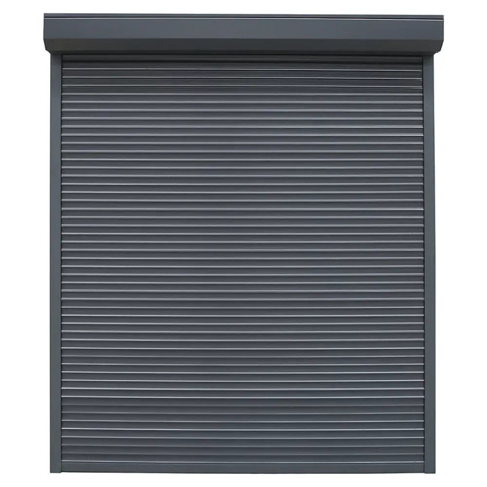 Fortia Volet Roulant<Volet roulant aluminium anthracite - ouverture motorisée - - l.80 x H.215 cm