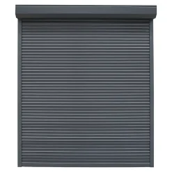 Fortia Volet Roulant<Volet roulant aluminium anthracite - ouverture motorisée - - l.90 x H.135 cm