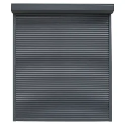 Fortia Volet roulant aluminium anthracite - ouverture motorisée - - l.90 x H.155 cm- Volet Roulant