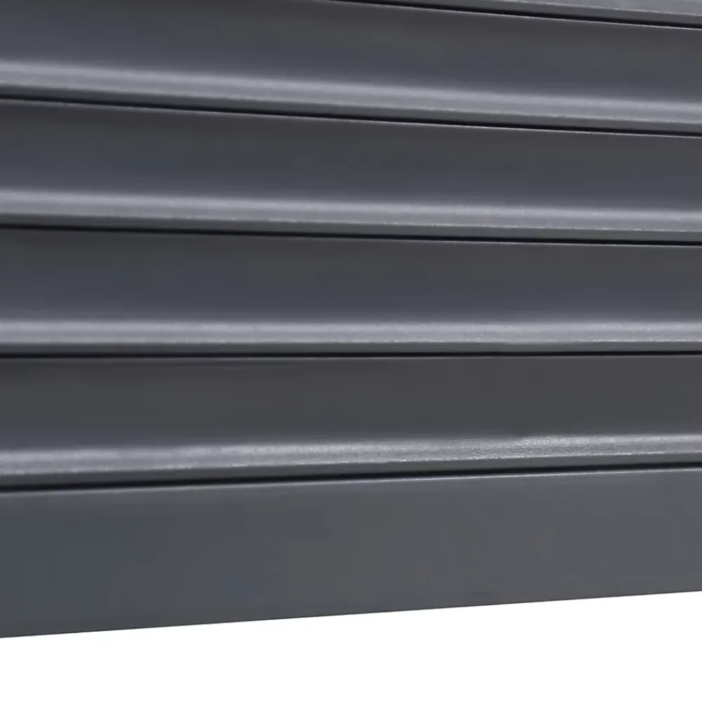 Fortia Volet roulant aluminium anthracite - ouverture motorisée - - l.90 x H.155 cm- Volet Roulant