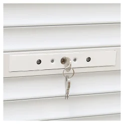 Fortia Volet Roulant<Volet roulant aluminium blanc - ouverture manuelle - - l.100 x H.220 cm
