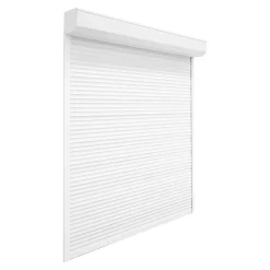 Fortia Volet Roulant<Volet roulant aluminium blanc - ouverture motorisée - - l.240 x H.215 cm