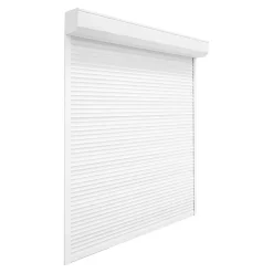Fortia Volet roulant aluminium blanc - ouverture motorisée - - l.100 x H.165 cm- Volet Roulant