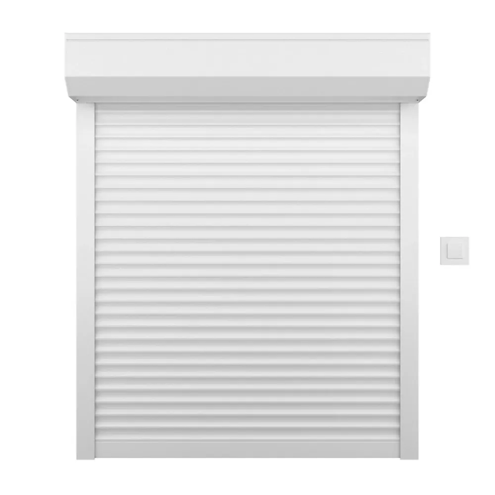 France Combi Volet Roulant<Volet roulant blanc électrique en aluminium H130 X L.120 cm