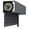 3 in 1 Volet roulant motorisé THERMO CONFORT-50 RAL 7016 Sompfy Oximo Radio (L.: 2000 mm x H.: 2000 mm)- Volet Roulant