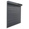 Fortia Volet roulant solaire aluminium anthracite - ouverture motorisée - - l.120 x H.125 cm- Volet Roulant