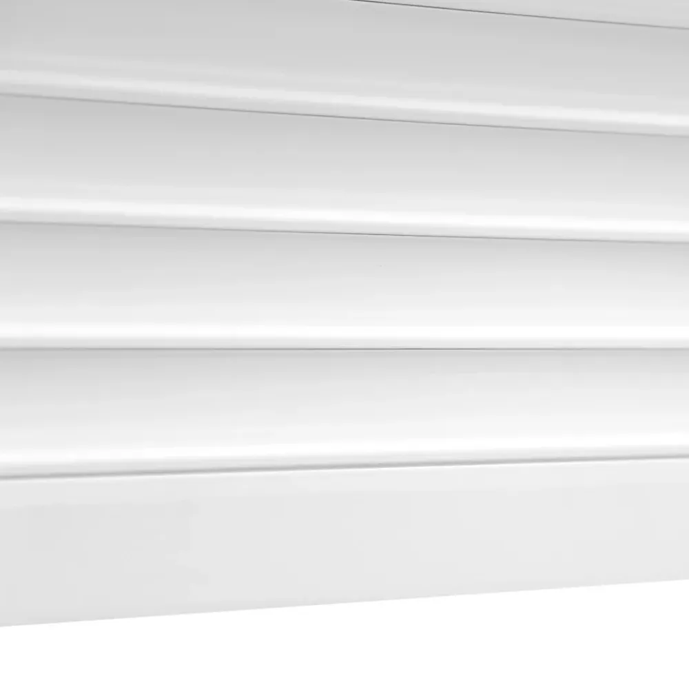 Fortia Volet roulant solaire aluminium blanc - ouverture motorisée - - l.240 x H.215 cm- Volet Roulant